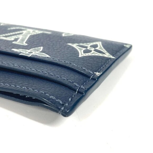 LOUIS VUITTON M83700 Monogram shadow Porte Cult-Double Card Holder Card Case - Picture 5 of 12